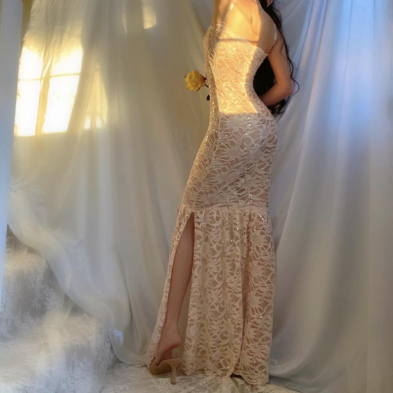 Golden Hour Muse Mermaid Lingerie Dress