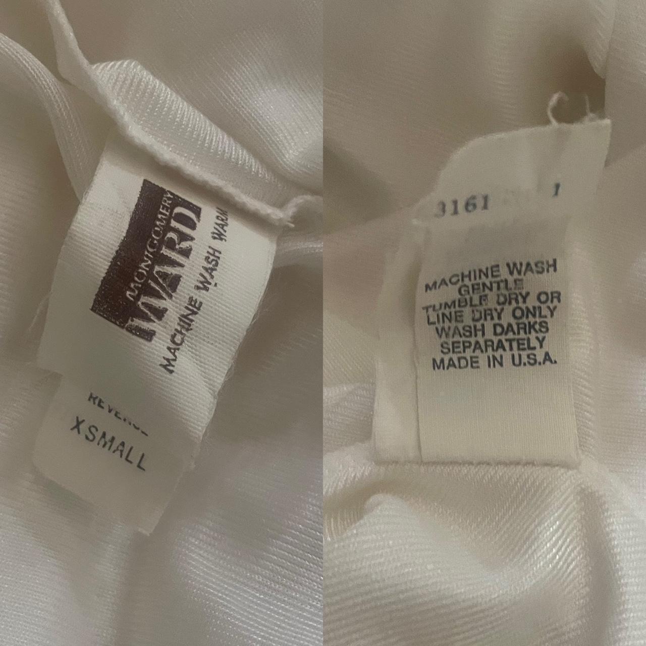 1970s angelic white lace & nylon see through lingerie gown